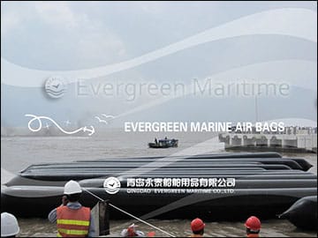 5000 CBM LPG Carrier Launch with marine airbags