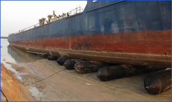 General introduction of Ship launching and hauling with marine airbags