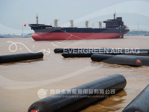 Bulk Carrier ‘Brasschaat’ launched with Evergreen Airbags