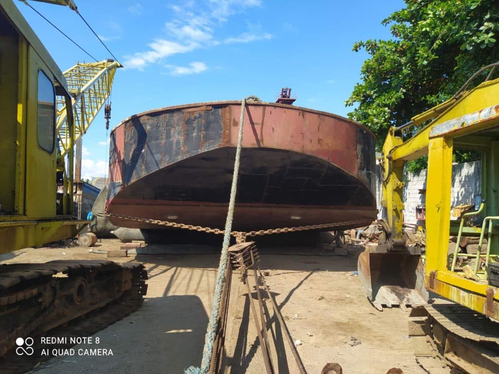 Used ship launching airbags for Northbay Construction Services,Philippines