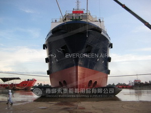 AHTS Vessel Launching with Evergreen Marine Airbags in Indonesia