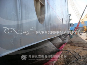 Launching Floating Dry Docks by Airbags in Vietnam