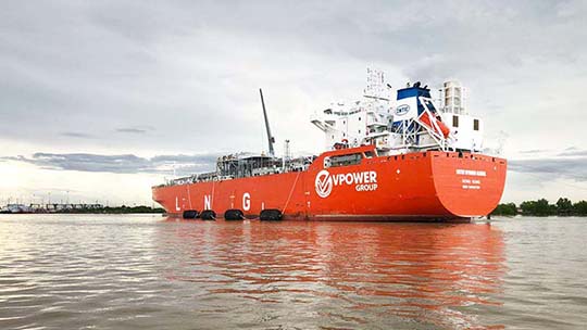 Pneumatic fenders for CNTIC VPOWER power projects in Myanmar