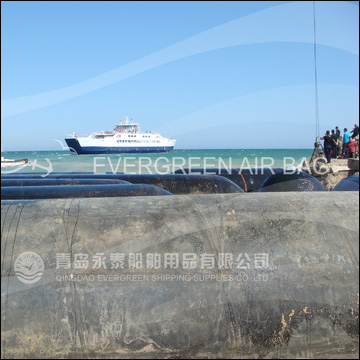 Ferryboat Launching in Tunis