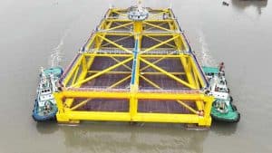 Evergreen Maritime launched one platform with marine air bags