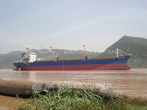 Launching Oil Tanker by Evergreen Airbags
