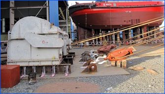 General introduction of Ship launching and hauling with marine airbags