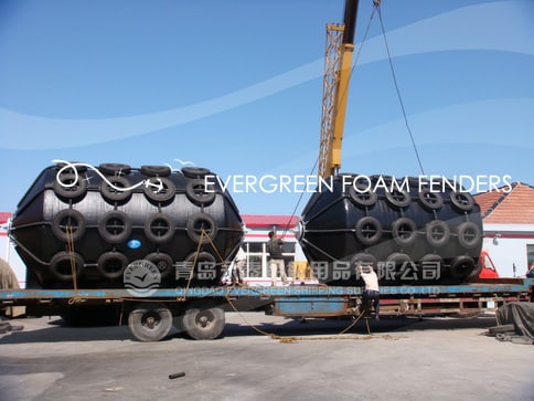 Evergreen 3365 Foam Filled Marine Fenders for CNOOC